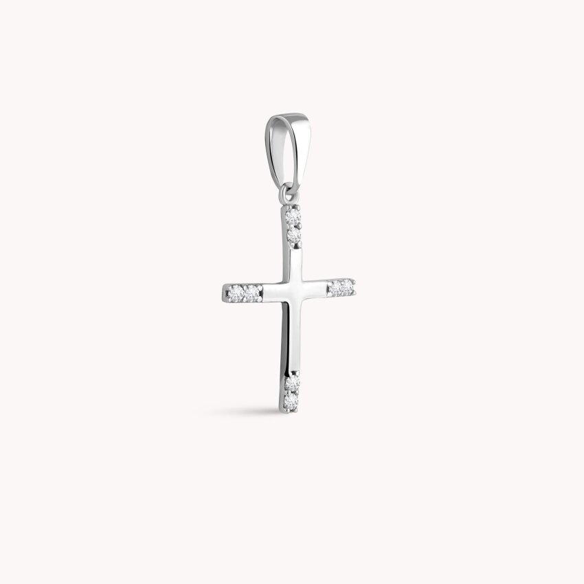 Zlatni privjesak Križ