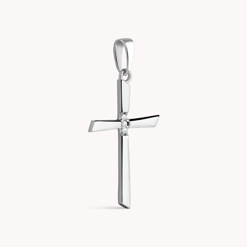 Zlatni privjesak Križ