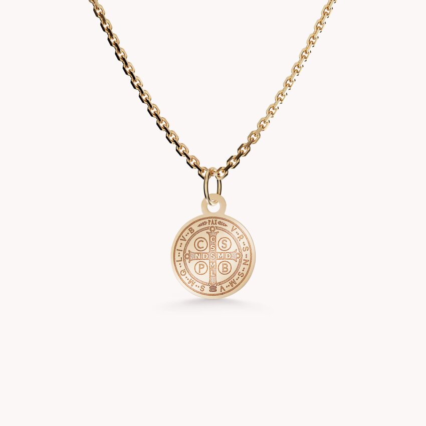 Zlatna ogrlica Sveti Benedikt