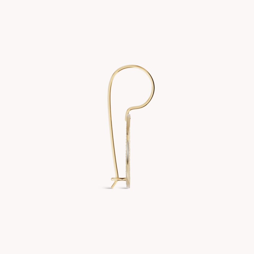 Srebrne naušnice Dubrovnik 18kt Pozlata