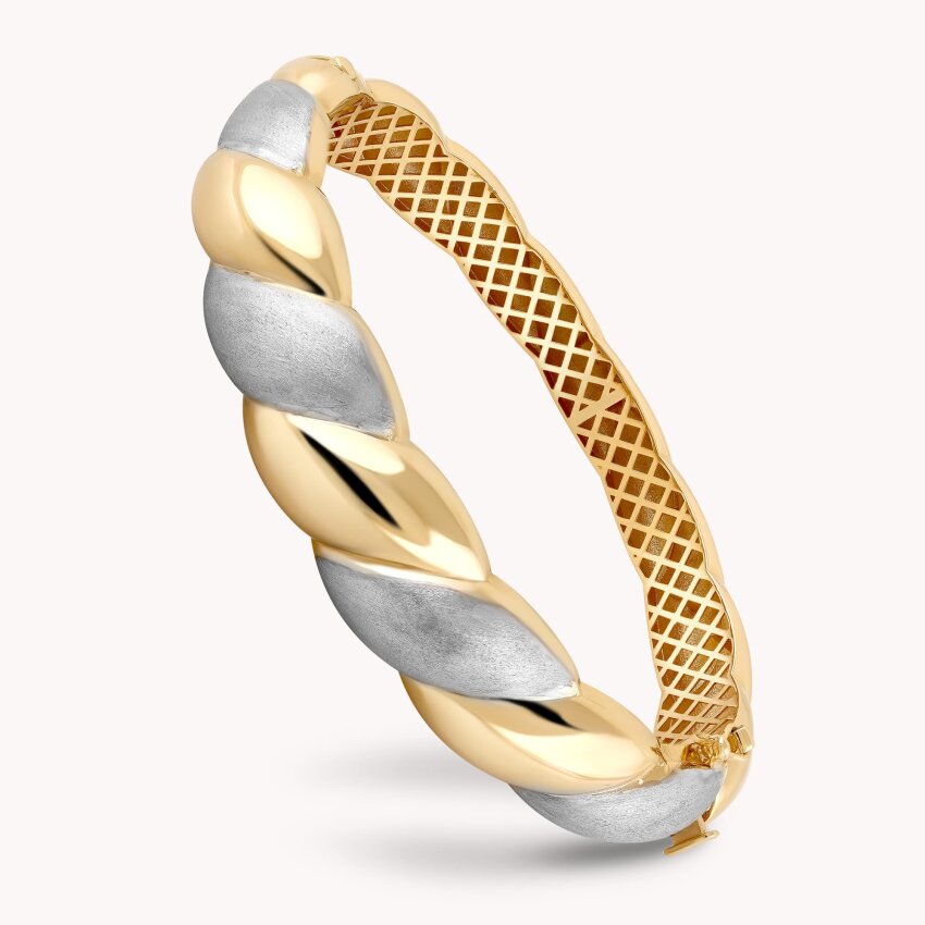 Zlatna narukvica Isprepleteno zlato