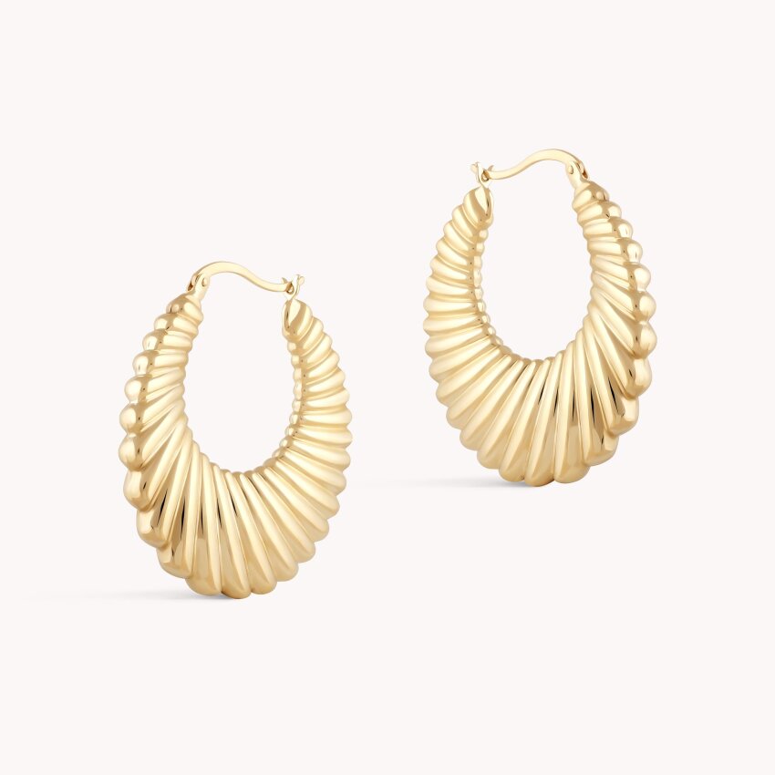 Zlatne naušnice alke Impresija