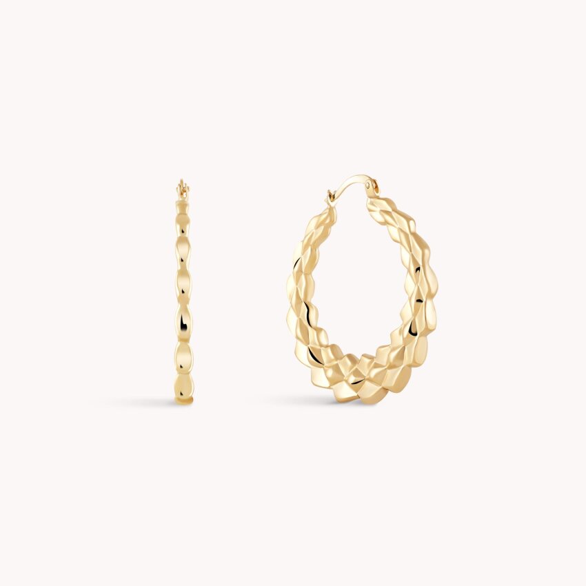 Zlatne naušnice alke Ekspresija