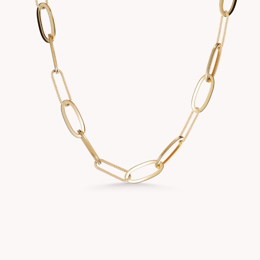 Zlatna ogrlica Veliki Paperclip