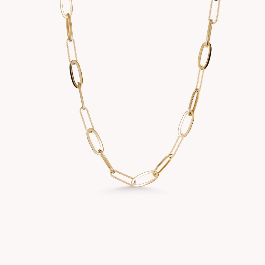 Zlatna ogrlica Veliki Paperclip