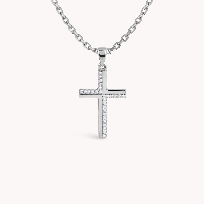 Zlatni privjesak Križ