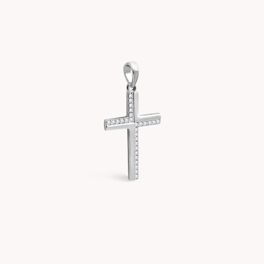 Zlatni privjesak Križ