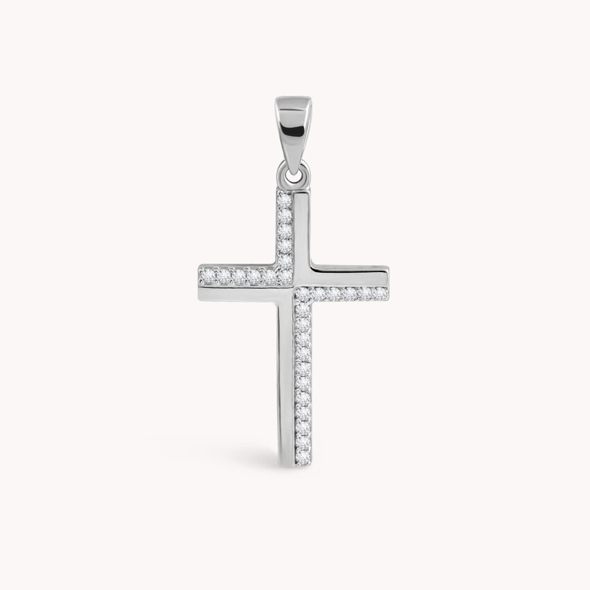 Zlatni privjesak Križ