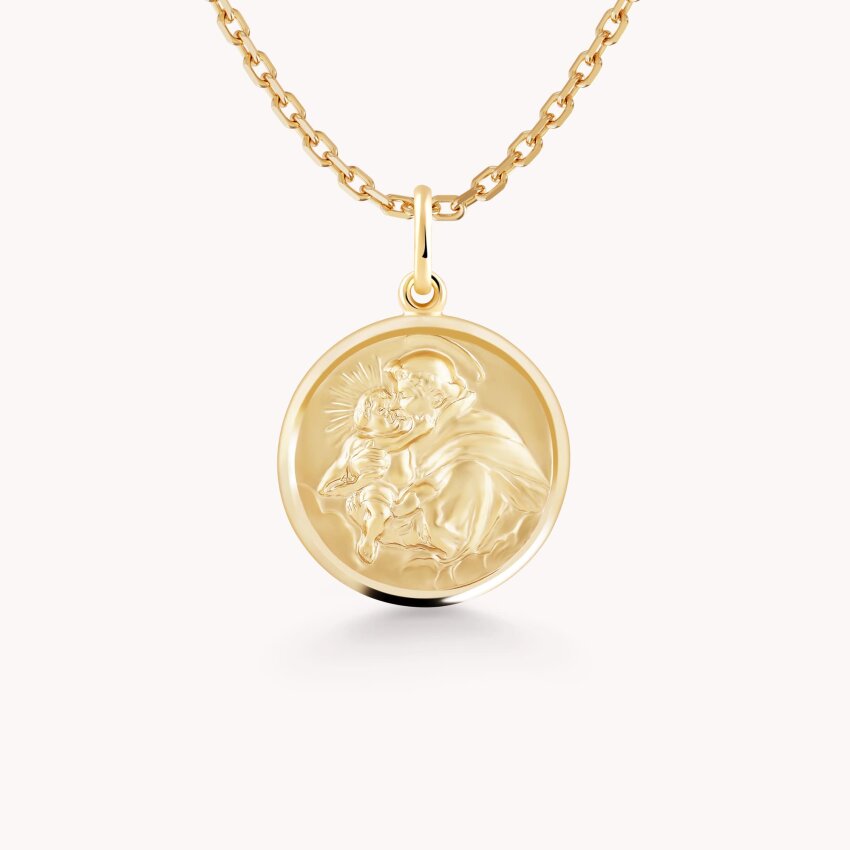 Zlatni privjesak Sveti Antun Padovanski