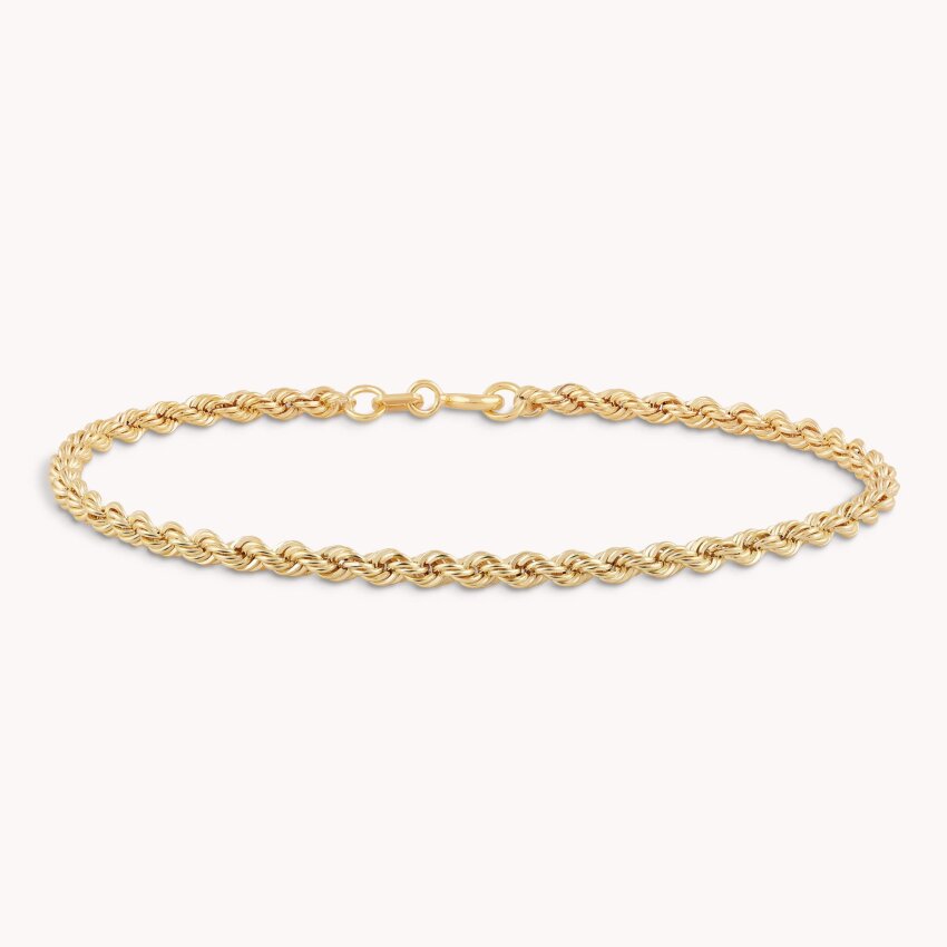 Zlatna narukvica Plet | 3 mm | 17,5 cm