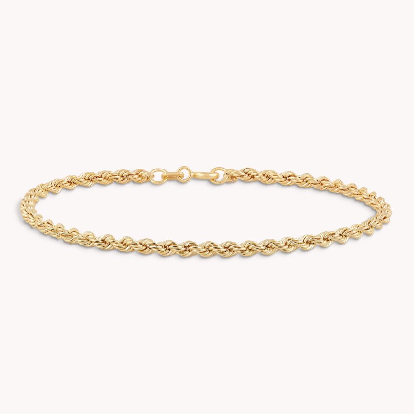 Zlatna narukvica Plet | 3 mm | 18,5 cm