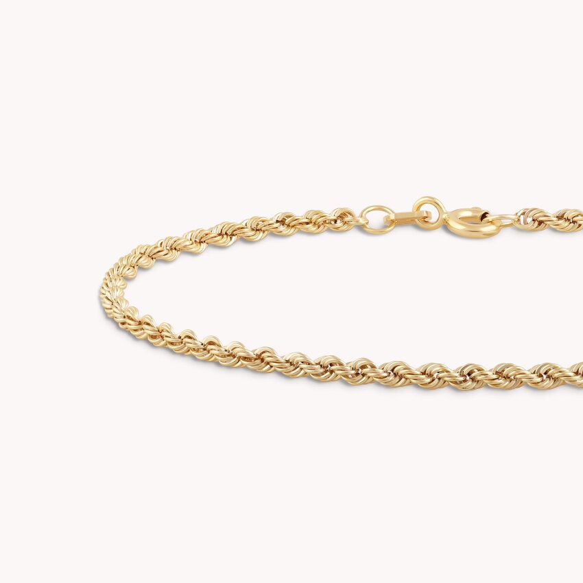 Zlatna narukvica Plet | 2 mm | 17,5 cm