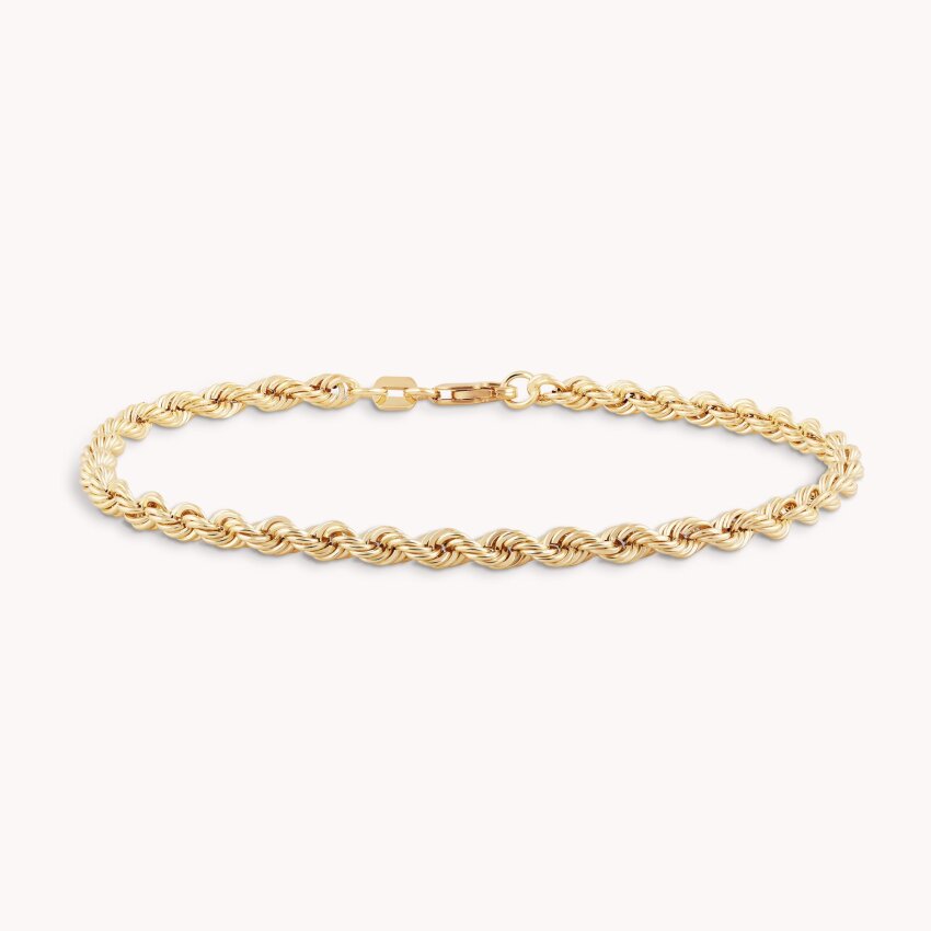 Zlatna narukvica Plet | 3,3 mm | 18,5 cm