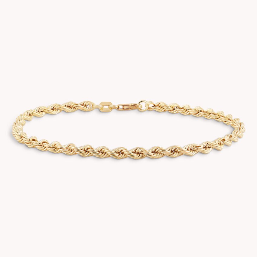 Zlatna narukvica Plet | 3,3 mm | 18,5 cm