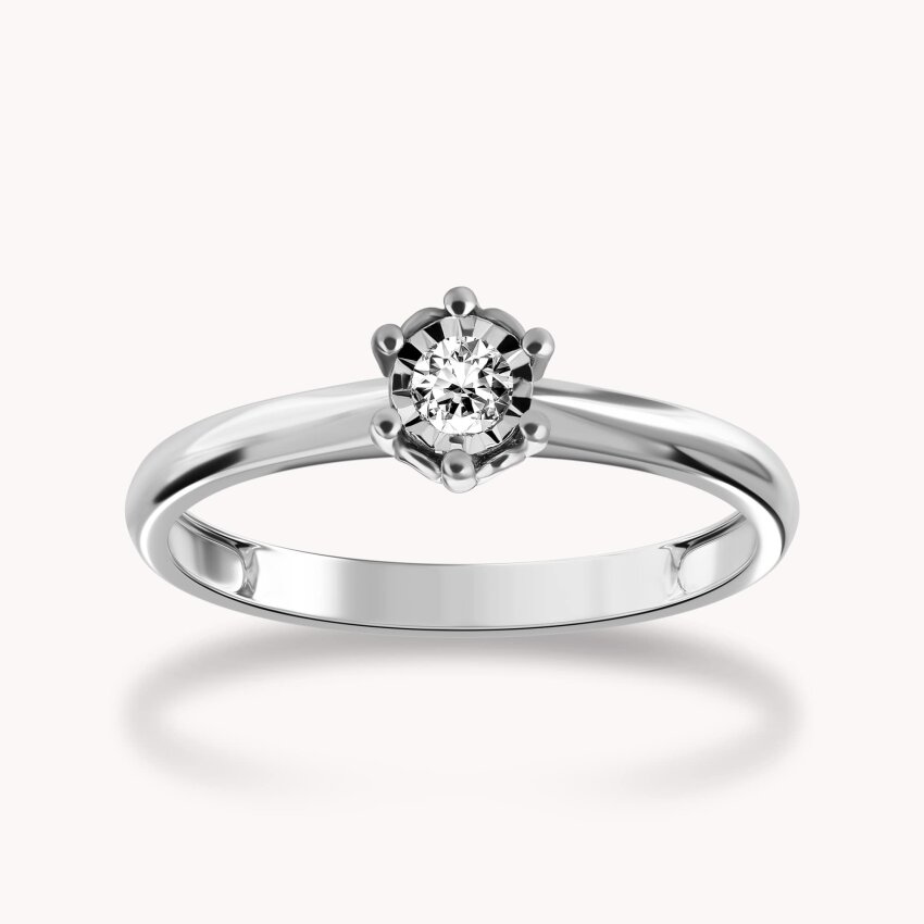 Dijamantni prsten Emocija Bijelo zlato