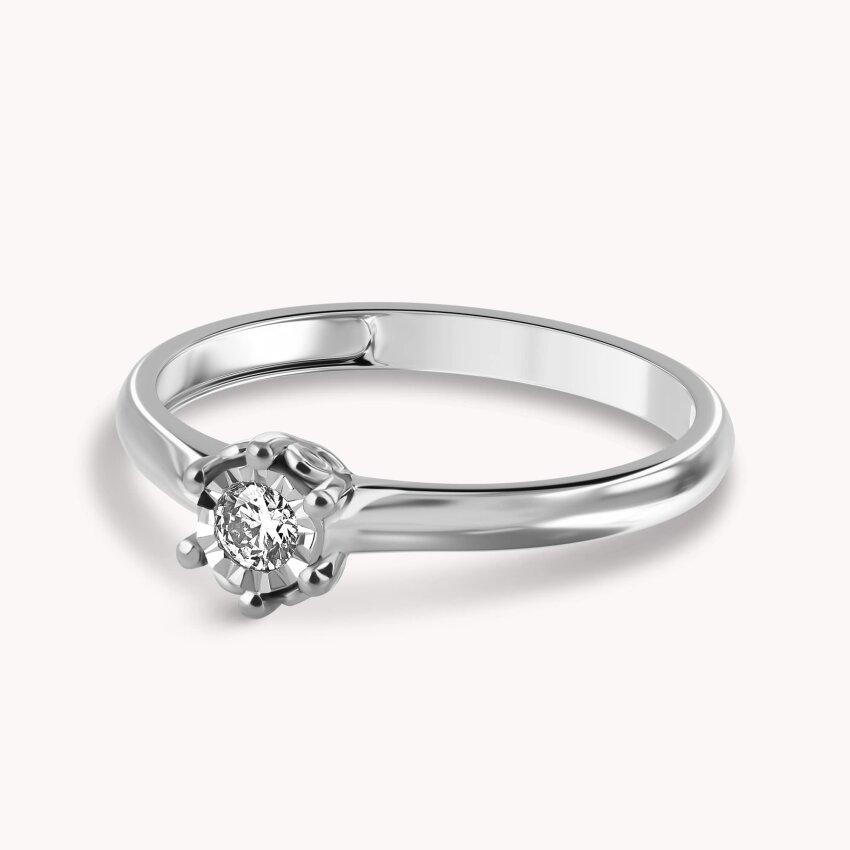 Dijamantni prsten Emocija Bijelo zlato