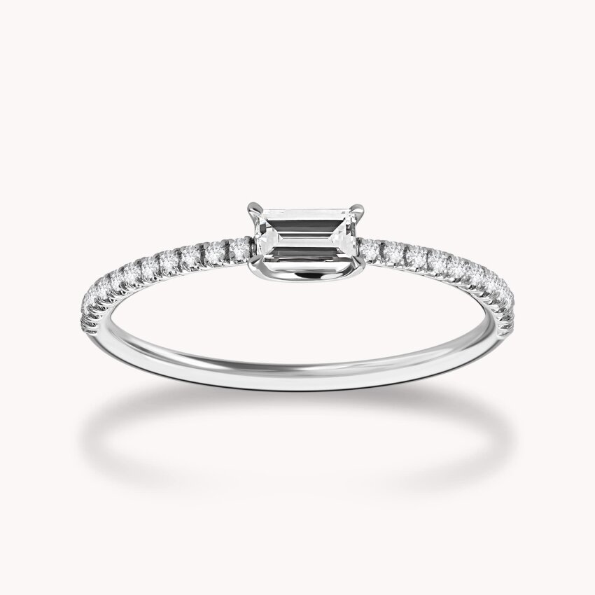 Dijamantni prsten Veza Bijelo zlato