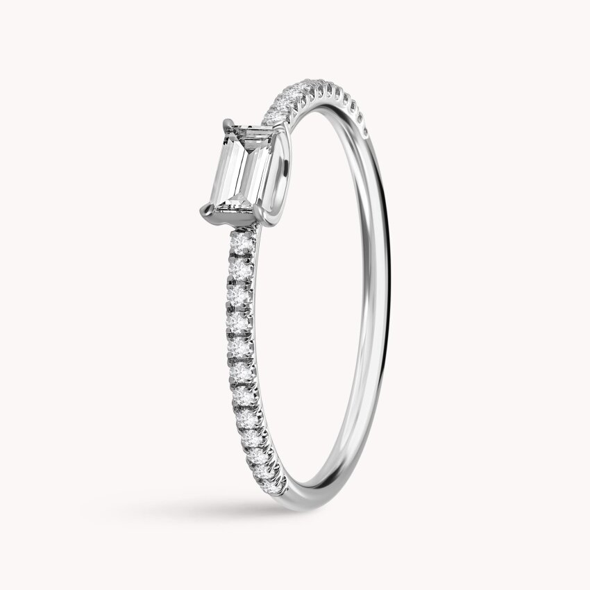 Dijamantni prsten Veza Bijelo zlato