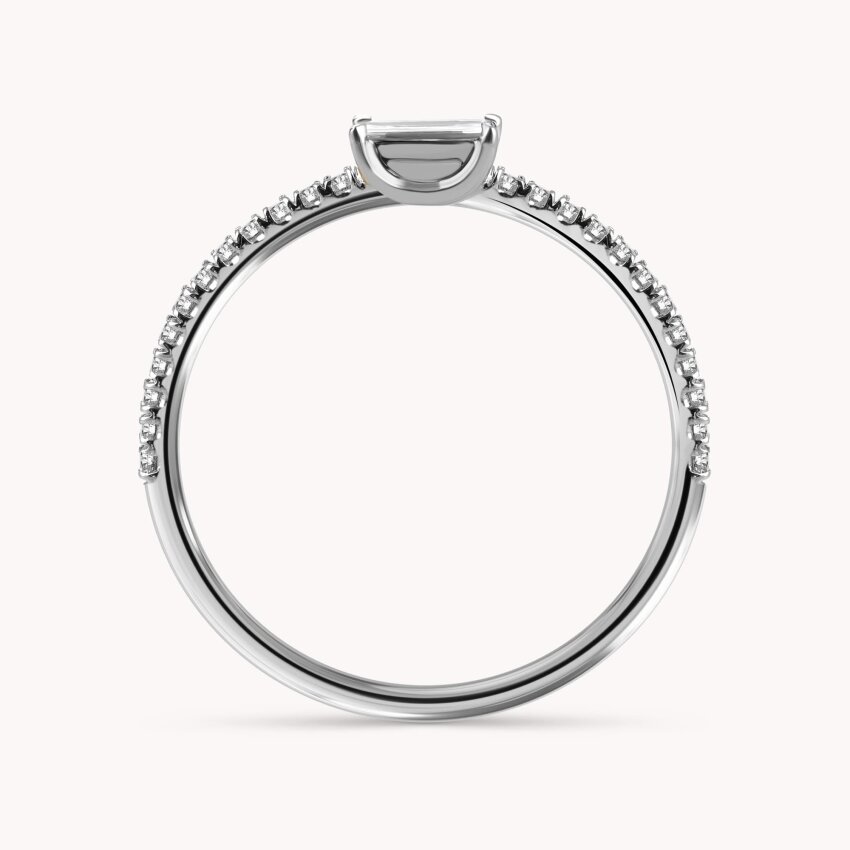 Dijamantni prsten Veza Bijelo zlato