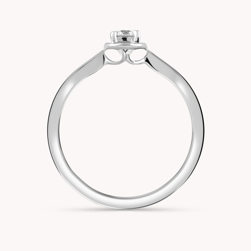 Dijamantni prsten Radost Bijelo zlato