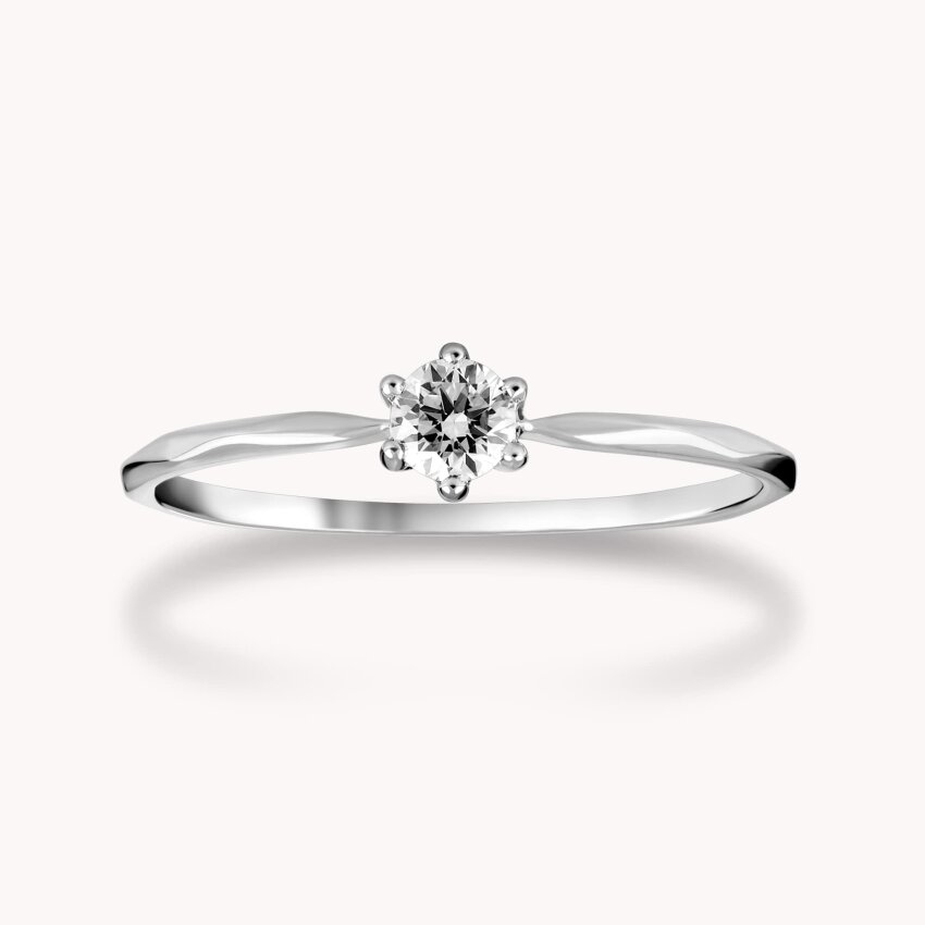 Dijamantni prsten Ljepota ljubavi Bijelo zlato