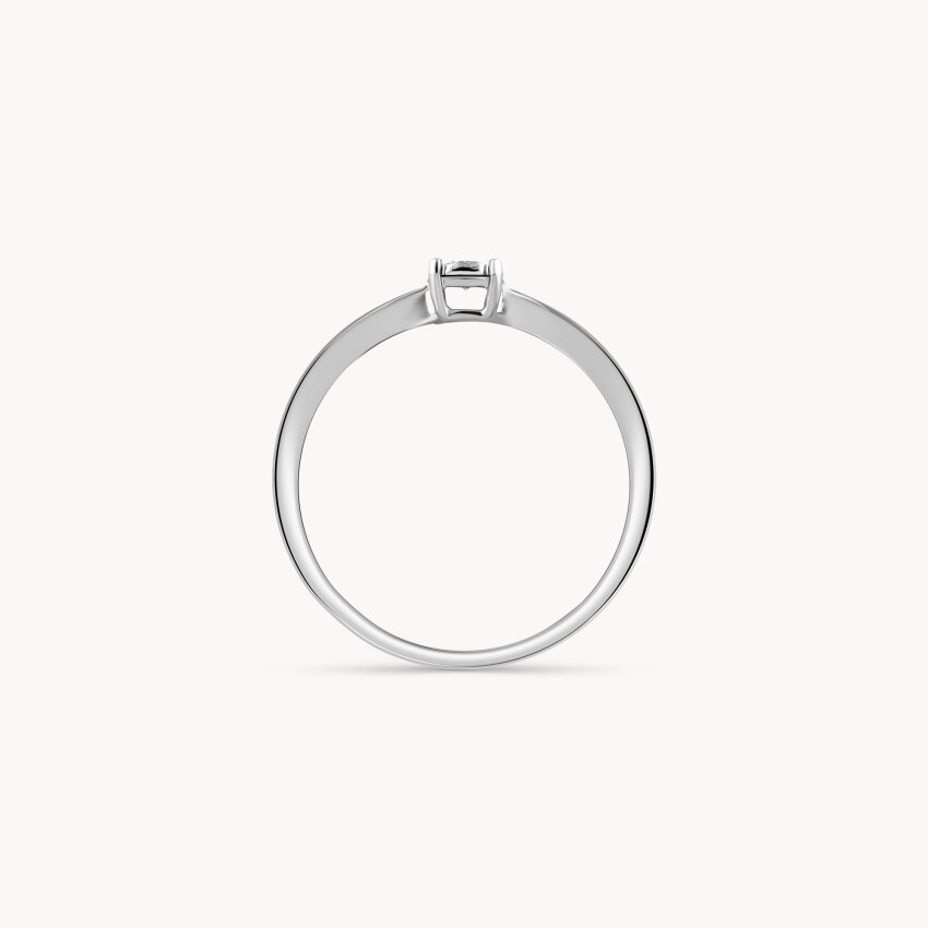 Dijamantni prsten Zaljubi se Bijelo zlato