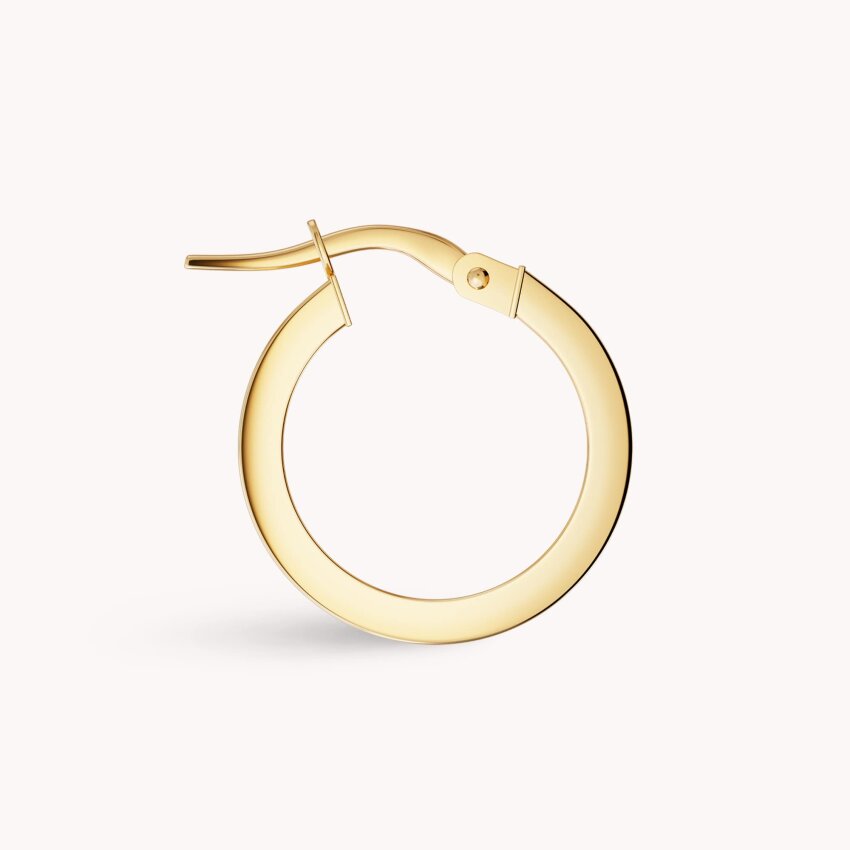 Zlatne naušnice alke Elegantni stil Žuto zlato