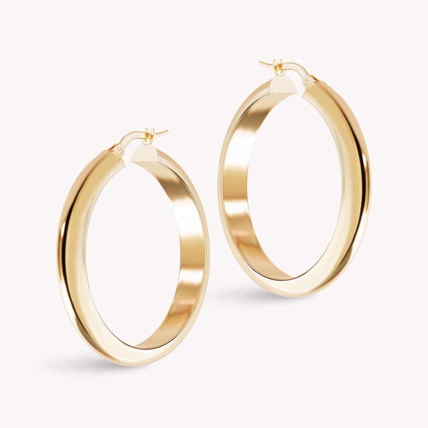 Zlatne naušnice alke Sofisticiran stil