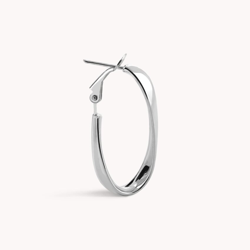 Zlatne naušnice alke Val Bijelo zlato