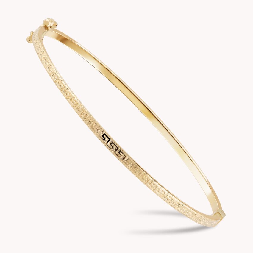 Zlatna narukvica Antički uzorak