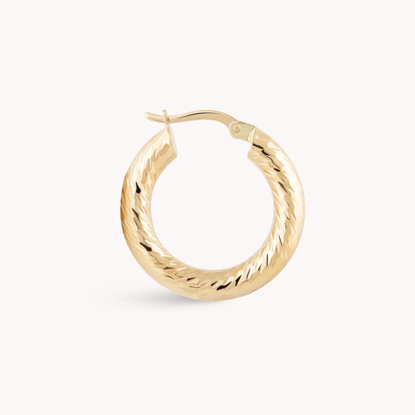 Zlatne naušnice alke Reljef u zlatu