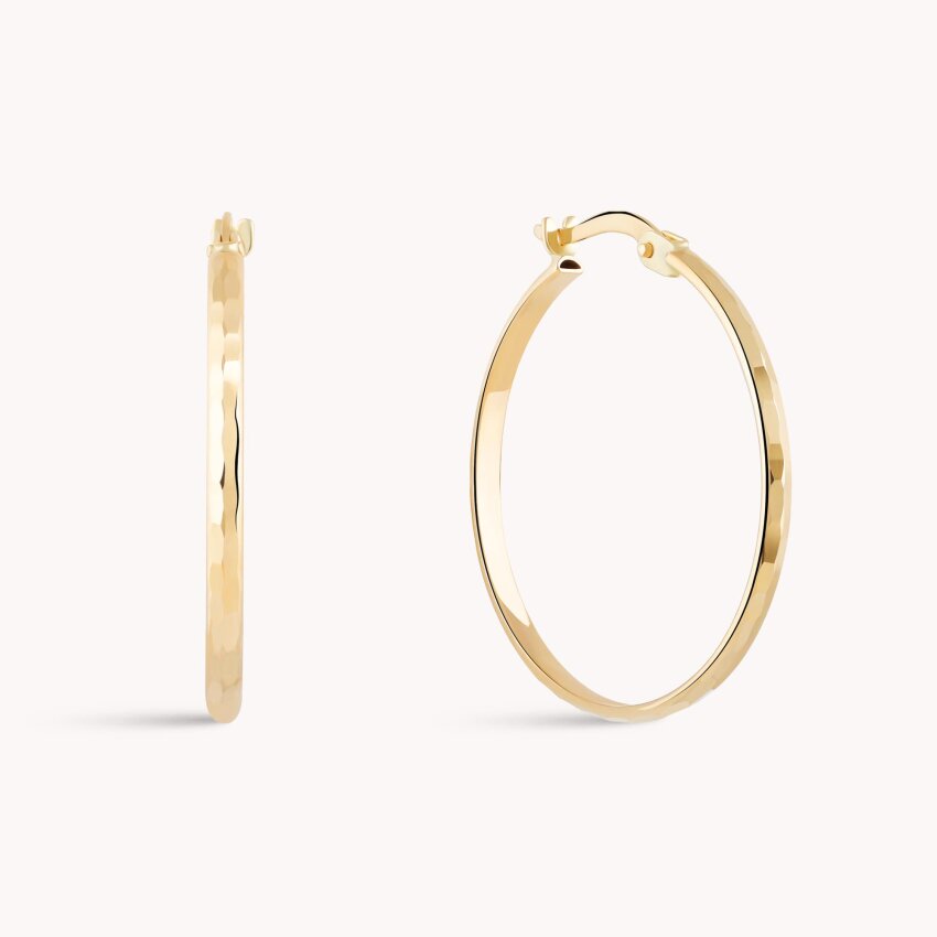 Zlatne naušnice alke Uzorak zlata