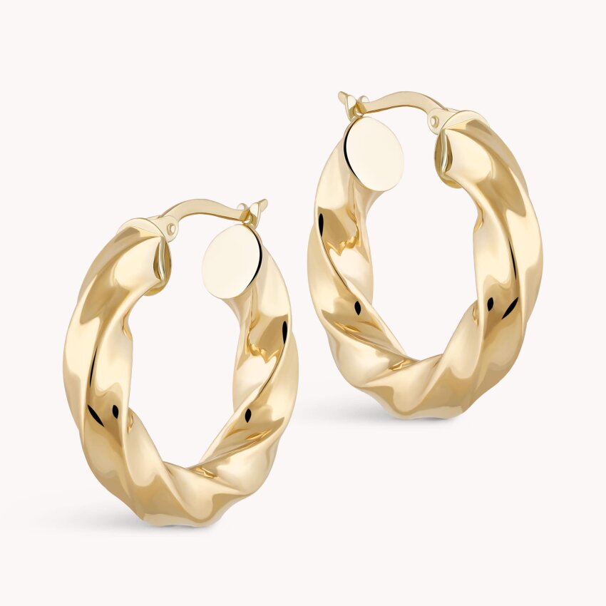 Zlatne naušnice alke Zavijene