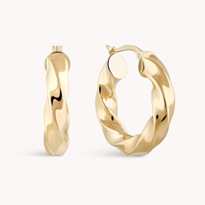 Zlatne naušnice alke Zavijene