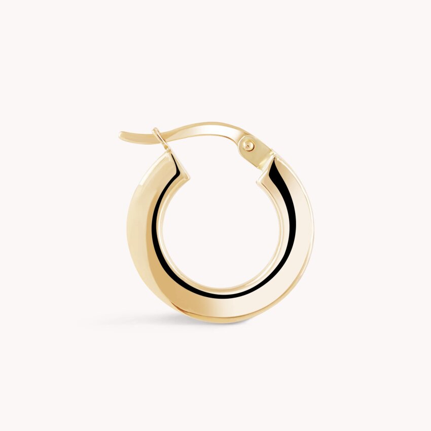 Zlatne naušnice alke Uzorak pletenice