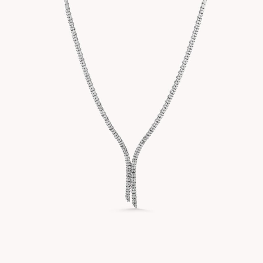 Zlatna ogrlica Elegancija Bijelo zlato