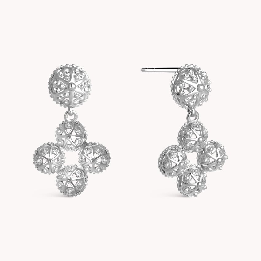 Srebrne naušnice Šibenski botuni