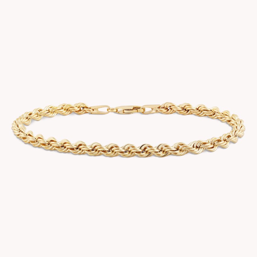 Zlatna narukvica Plet | 4 mm | 18,5 cm