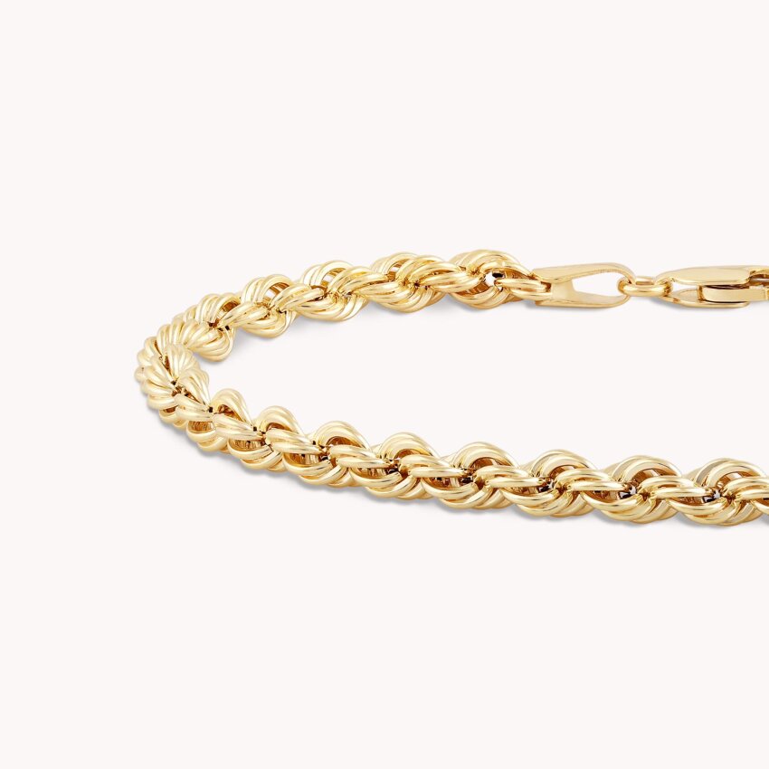 Zlatna narukvica Plet | 4 mm | 18,5 cm