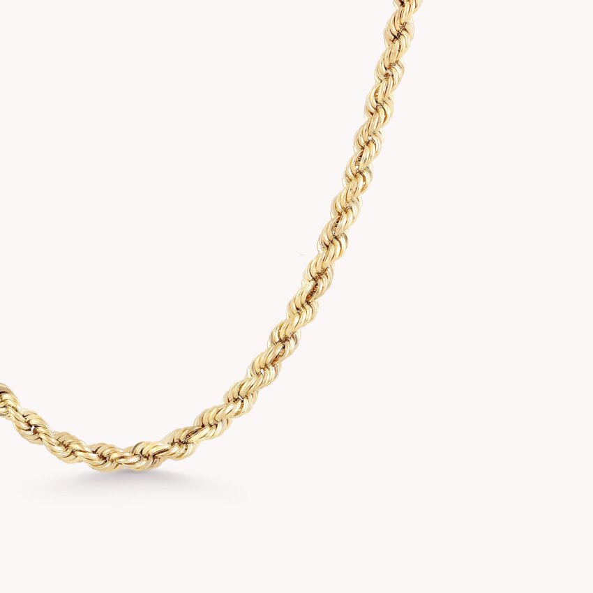 Zlatni lanac Plet | 4,4 mm | 45 cm