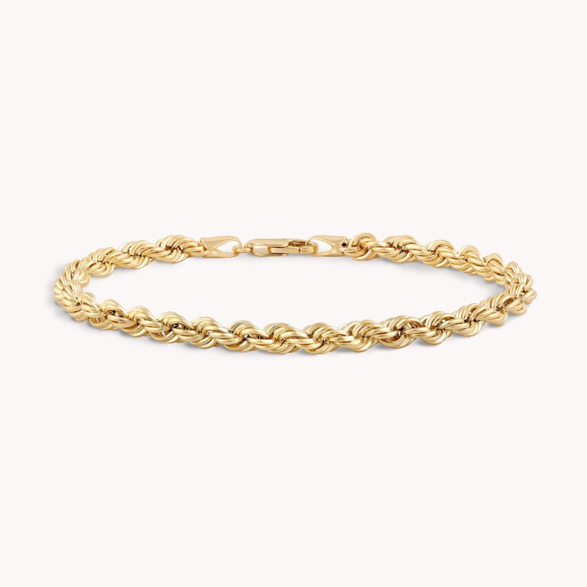 Zlatna narukvica Plet | 4,5 mm | 18,5 cm