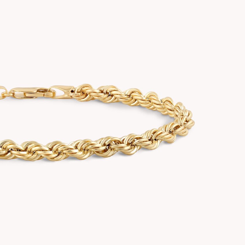 Zlatna narukvica Plet | 4,5 mm | 18,5 cm