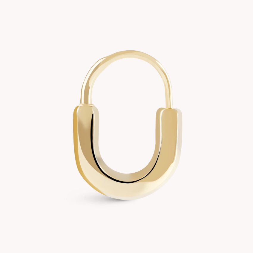 Zlatne naušnice alke Moderne linije