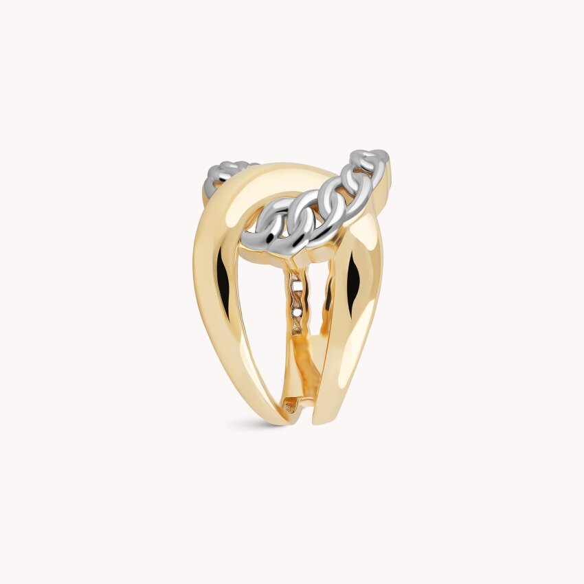 Zlatni prsten Elegantni lanac