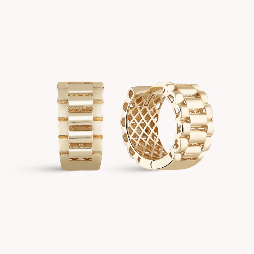 Zlatne naušnice Jednostavnost