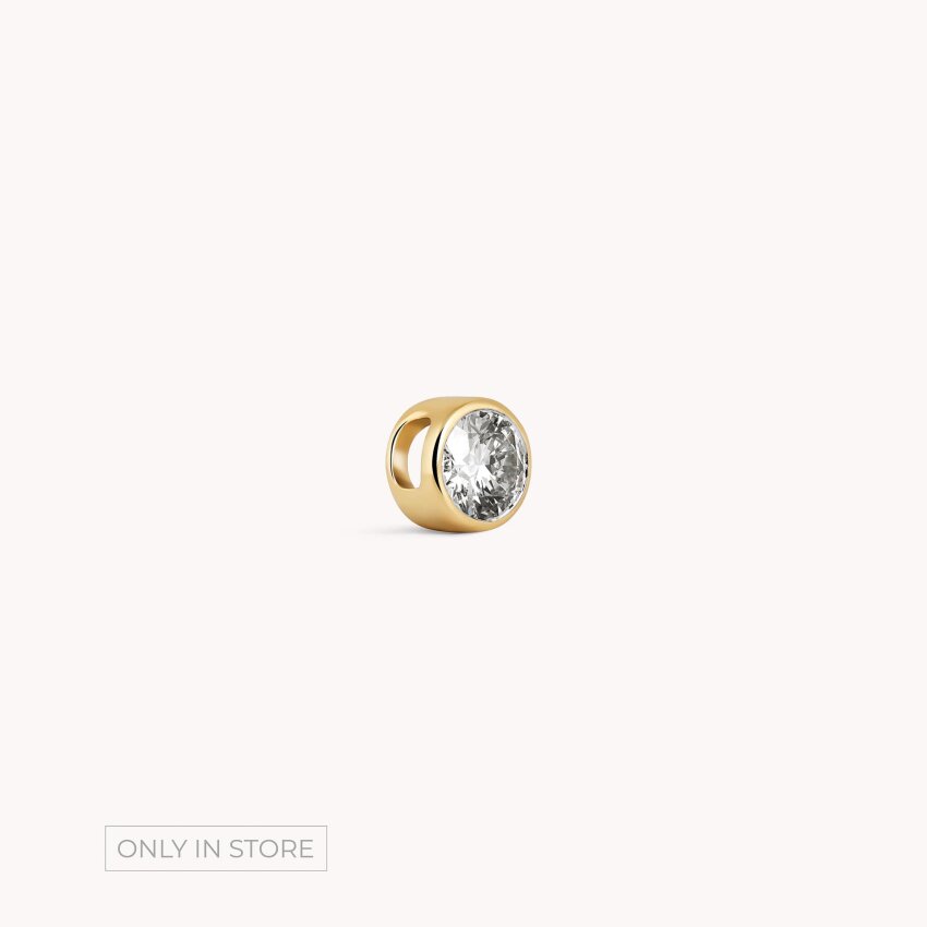 Dijamantni privjesak Blistavost Žuto zlato