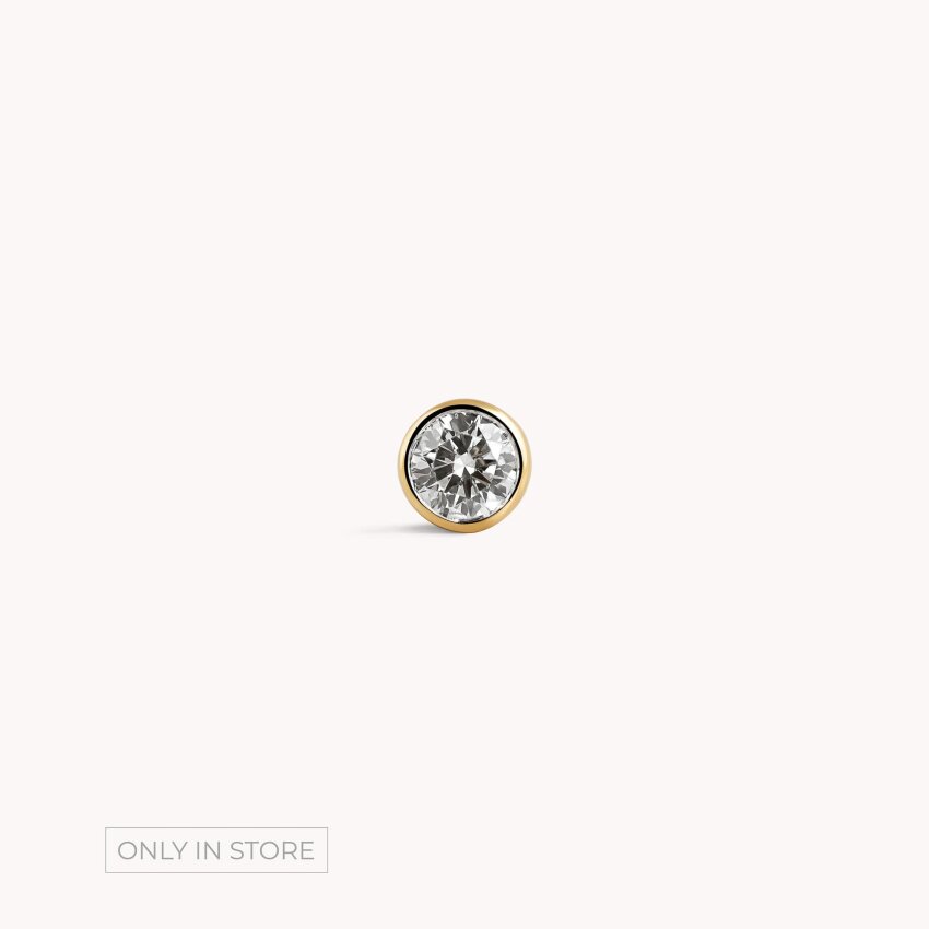 Dijamantni privjesak Blistavost Žuto zlato