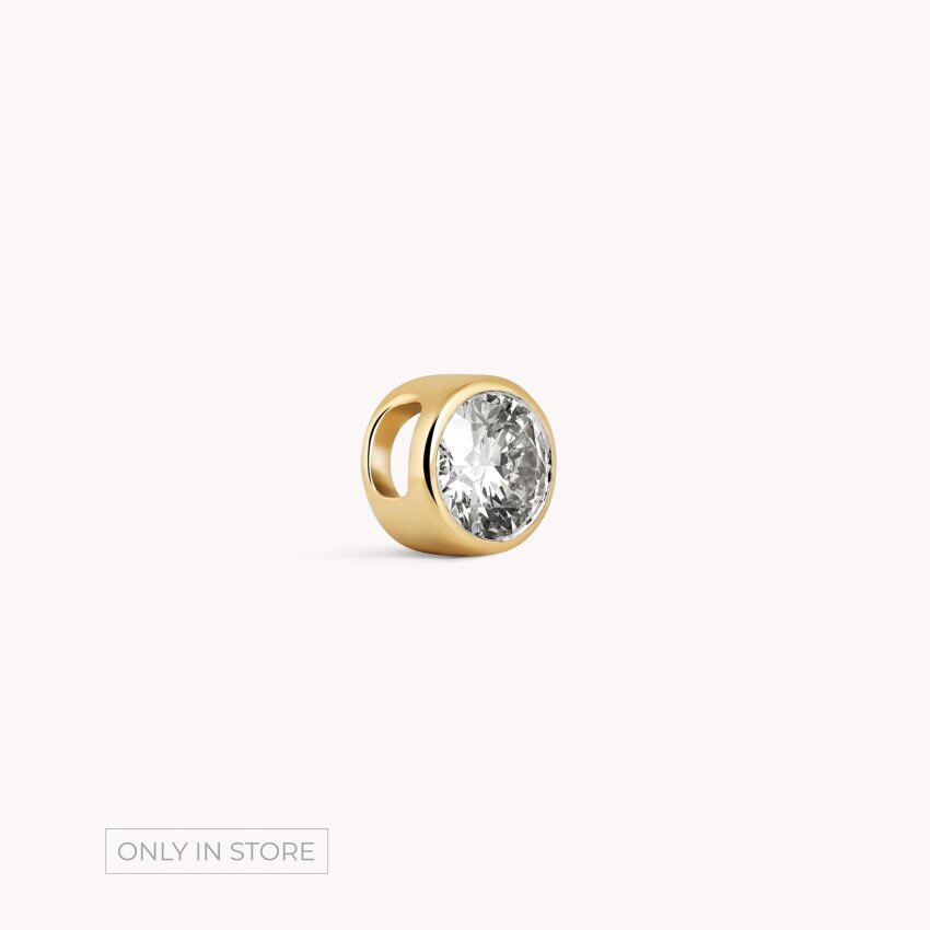 Dijamantni privjesak Blistavost Žuto zlato