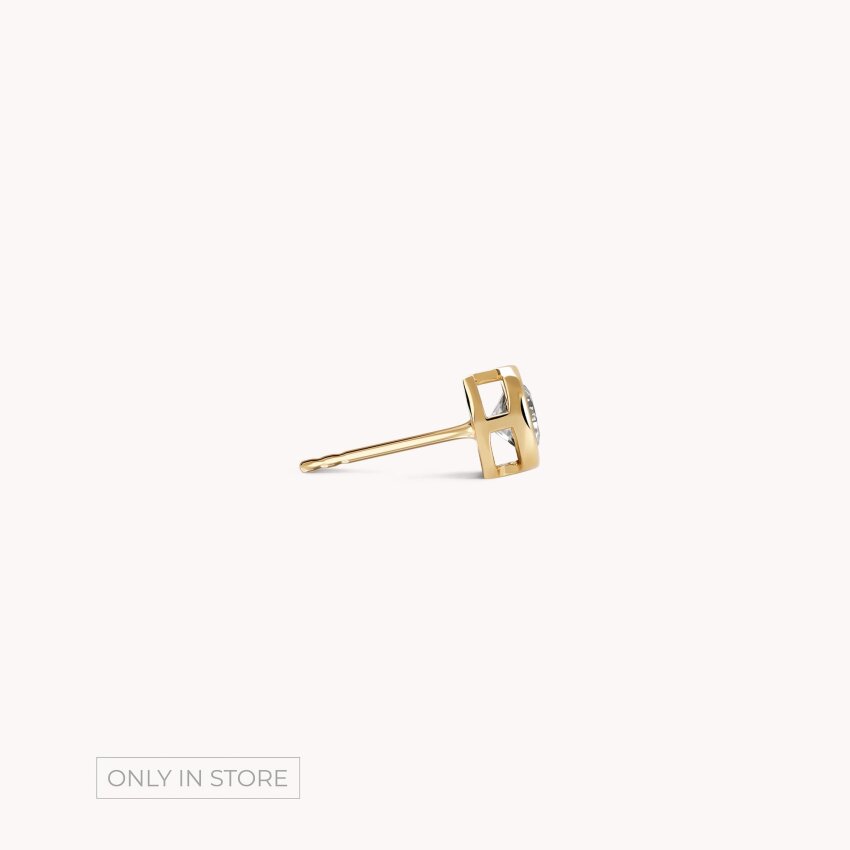 Dijamantne naušnice Blistavost Žuto zlato