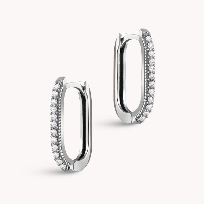 Zlatne naušnice alke Sjajna linija